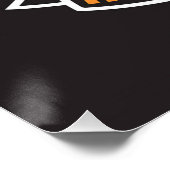 ブルーホワイトオレンジファーズデイファミリーザ最高のパパ ポスター (コーナー)