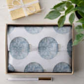 ブルーホワイトクリスマススノーフレークオーナメント 薄葉紙 (ギフト)