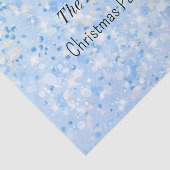 ブルーホワイトグリッターホリデーバースデーパーティー 薄葉紙 (詳細)