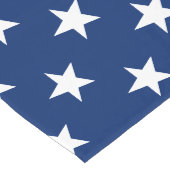 ブルーホワイトスターズ愛国的なワイドロングテーブルランナー ロングテーブルランナー (コーナー)