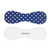 ブルーホワイトスターズUSAスポーツチーム名前をカスタムする 野球ボール (パネル)