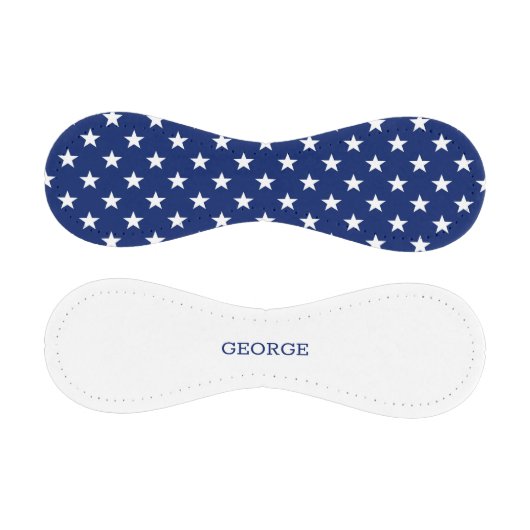 ブルーホワイトスターズUSAスポーツチーム名前をカスタムする 野球ボール (パネル)