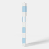 ブルーホワイトストライプズのフリップフロップ10夏の名前 Case-Mate iPhoneケース (裏面 / 右)