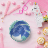 ブルーホワイトセラドンチノワスリーターニップフェイク中国 ペーパーボウル (パーティー)