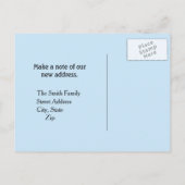 ブルーホワイトハウス住所の変更 案内ポストカード (裏面)