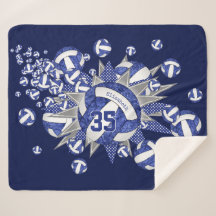 ブルーホワイトバレーボール星の女の子名前をカスタムする