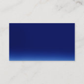 ブルーホワイトプロフェッショナルコンサルタントの名刺 名刺 (裏面)