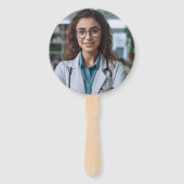 ブルーホワイトメディカルスクール卒業パーティー ハンドファン (裏面)