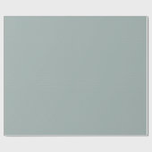 ブルーホワイト水玉模様メンズギフトベビーシャワー ラッピングペーパー (フラット)