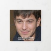 ブルーホワイト葬儀サービスのモノカスタムの写真 三つ折りプログラム (カバー)