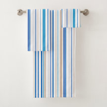 ブルーホワイト金ゴールドビーチ浴室沿岸