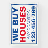 ブルーホワカスタムイト買ウィーズ実在エテート 横断幕 (縦)