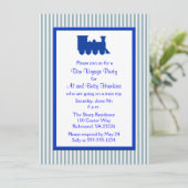 ブルーホワストライプイト列車ボンヴォージュパーティー 招待状 (スタンド正面)