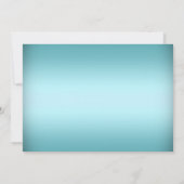 ブルーホースキャリッジプリンセススウィート16招待状 招待状 (裏面)