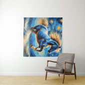 ブルーホースタペストリー タペストリー (インサイチュ(横))