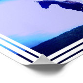 ブルーホースデザインポスタープリント ポスター (角)