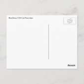 ブルーホースバイフランツマークヴィンテージファインアート ポストカード (裏面)