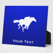 ブルーホースレース フォトプラーク (側面)