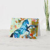 ブルーホース踊りインムーンライト カード (正面)