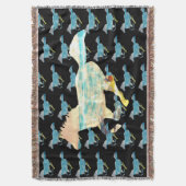 ブルーホース スローブランケット (正面縦)