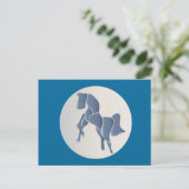 ブルーホース ポストカード (スタンド正面)