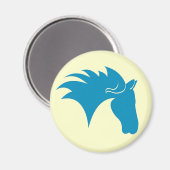 ブルーホース マグネット (正面/裏面)