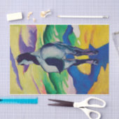 ブルーホースII (ブルースプファードII)ランドスケープカラフル 薄葉紙 (クラフト)