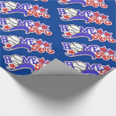 ブルーホーム走野球 ラッピングペーパー (角)