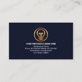 ブルーホーム電力線電気工事士サービス 名刺 (裏面)