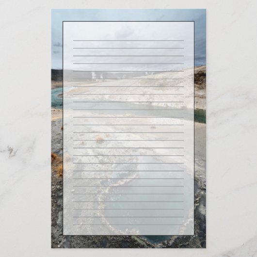 ブルーホール 便箋 (正面)