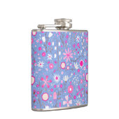 ブルーボかわいらしタニカル野草フローラ フラスク (右)