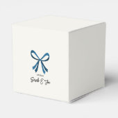 ブルーボウとヤドリギ フェイバーボックス (裏面サイド)