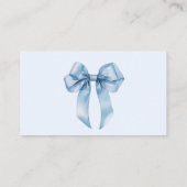 ブルーボウどのように大きいmommysベリーゲーム エンクロージャーカード (裏面)