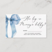 ブルーボウどのように大きいmommysベリーゲーム エンクロージャーカード (正面)