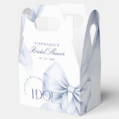 ブルーボウのブライズシャワー フェイバーボックス (オープン)