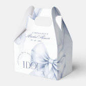 ブルーボウのブライズシャワー フェイバーボックス (正面サイド)