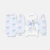 ブルーボウエレガントベビーイン開花フローラ感謝していユー フェイバーボックス (折り畳みなし)