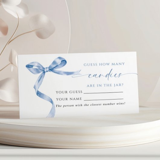 ブルーボウキャンディースシャワーゲームカード数 プレイスカード