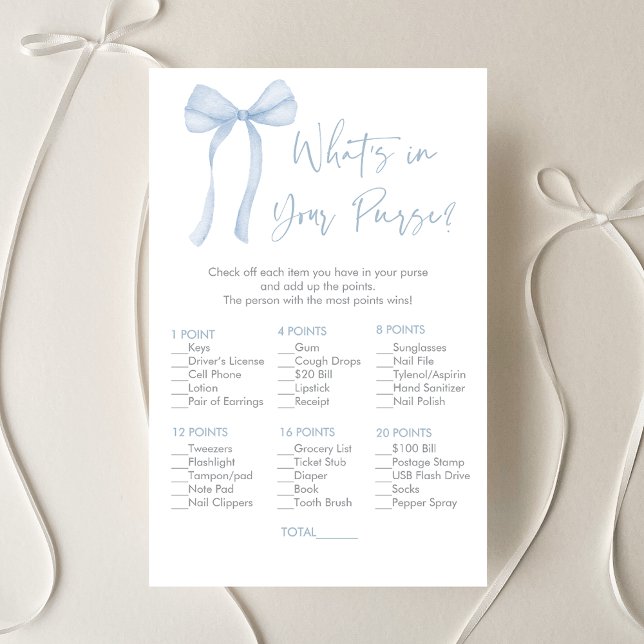 ブルーボウコケット男の子あなたの財布のゲームの何 (クリエイターアップロード済み)