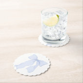 ブルーボウコケット ペーパーコースター (インサイチュ)