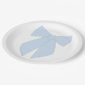 ブルーボウコケット ペーパープレート (アングル)