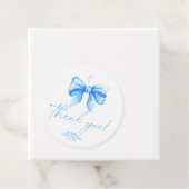 ブルーボウサンキューカード フェイバータグ (インサイチュ)