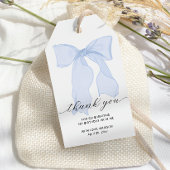 ブルーボウサンクスギフト ギフトタグ