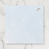 ブルーボウズベビーベビーシャワー外が寒い フェイバータグ (裏面)