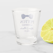 ブルーボウタイグロムスマン ショットグラス (裏面)