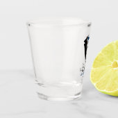 ブルーボウタイ「グロムスマン」タキシード ショットグラス (左)