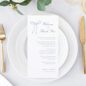 ブルーボウトイレウェルカムアンドサンキューホテル座席表 サンキューカード