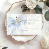 ブルーボウフローラいくつ弓 エンクロージャーカード