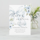 ブルーボウフローラブライダルシャワー 招待状 (スタンド正面)