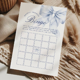 ブルーボウブライダルシャワービンゴ